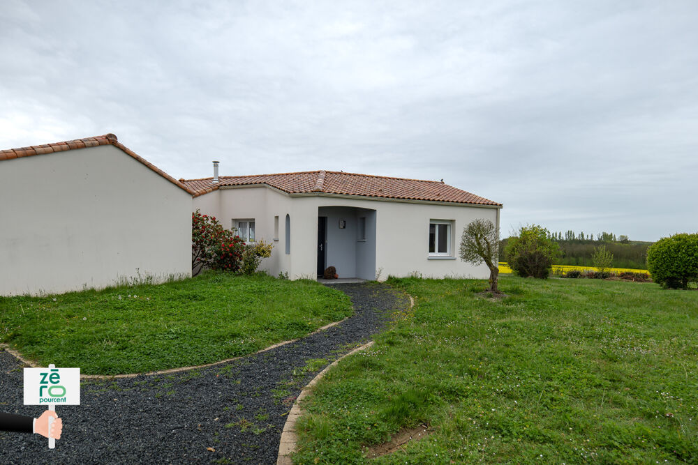 Vente Maison Maison de Plain-Pied à Sainte-Hermine (85210)   3 Chambres   Grand Terrain   Garage Double   Proche Autoroute Saint-jean-d hermine