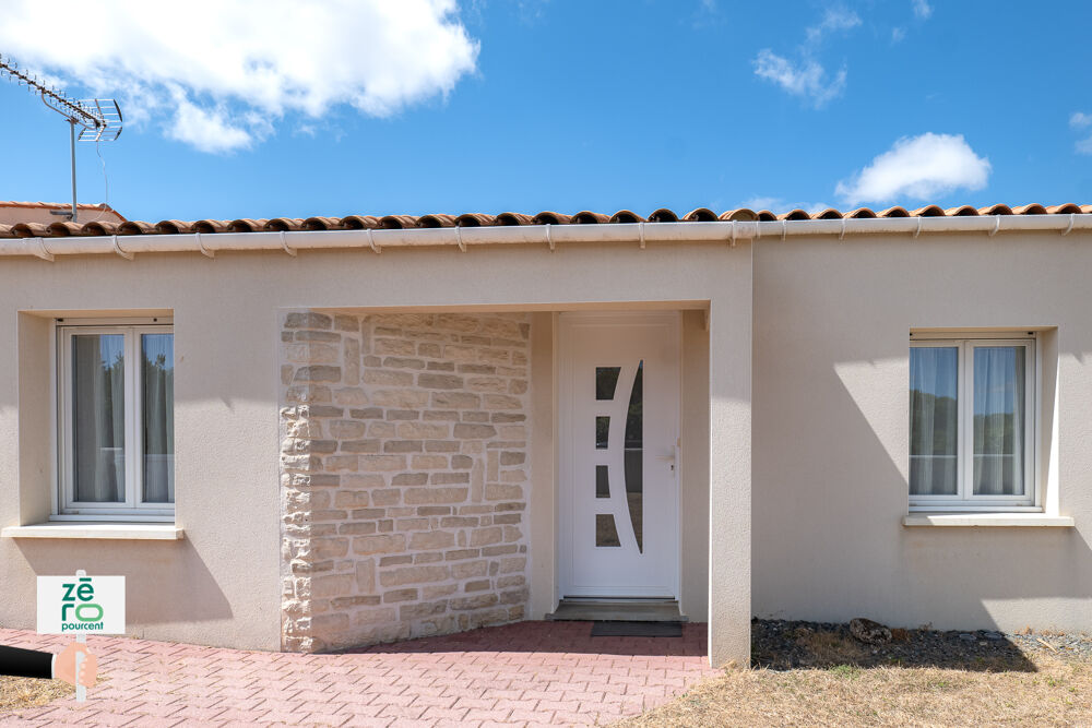 Maison 3 chambres avec garage et terrain clos à Mouzeuil-Saint-Martin, entre Fontenay-le-Comte et Luçon