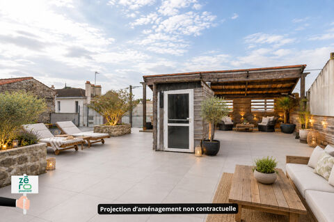   Maison atypique avec toit-terrasse de 200 m2 à Avrillé   5 pièces 174 m2   Proche plages Vendée Sud et Les Sab Maison - 6 pièce(s) - 174 m²
