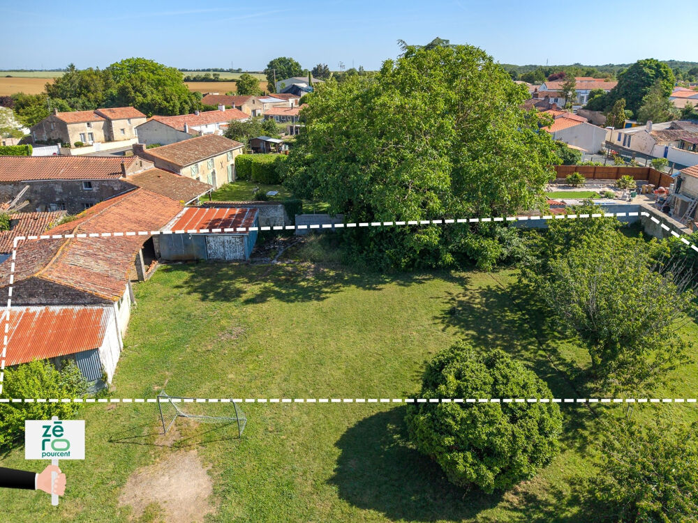Vente Terrain Beau terrain constructible idéalement situé   Centre bourg Les magnils reigniers