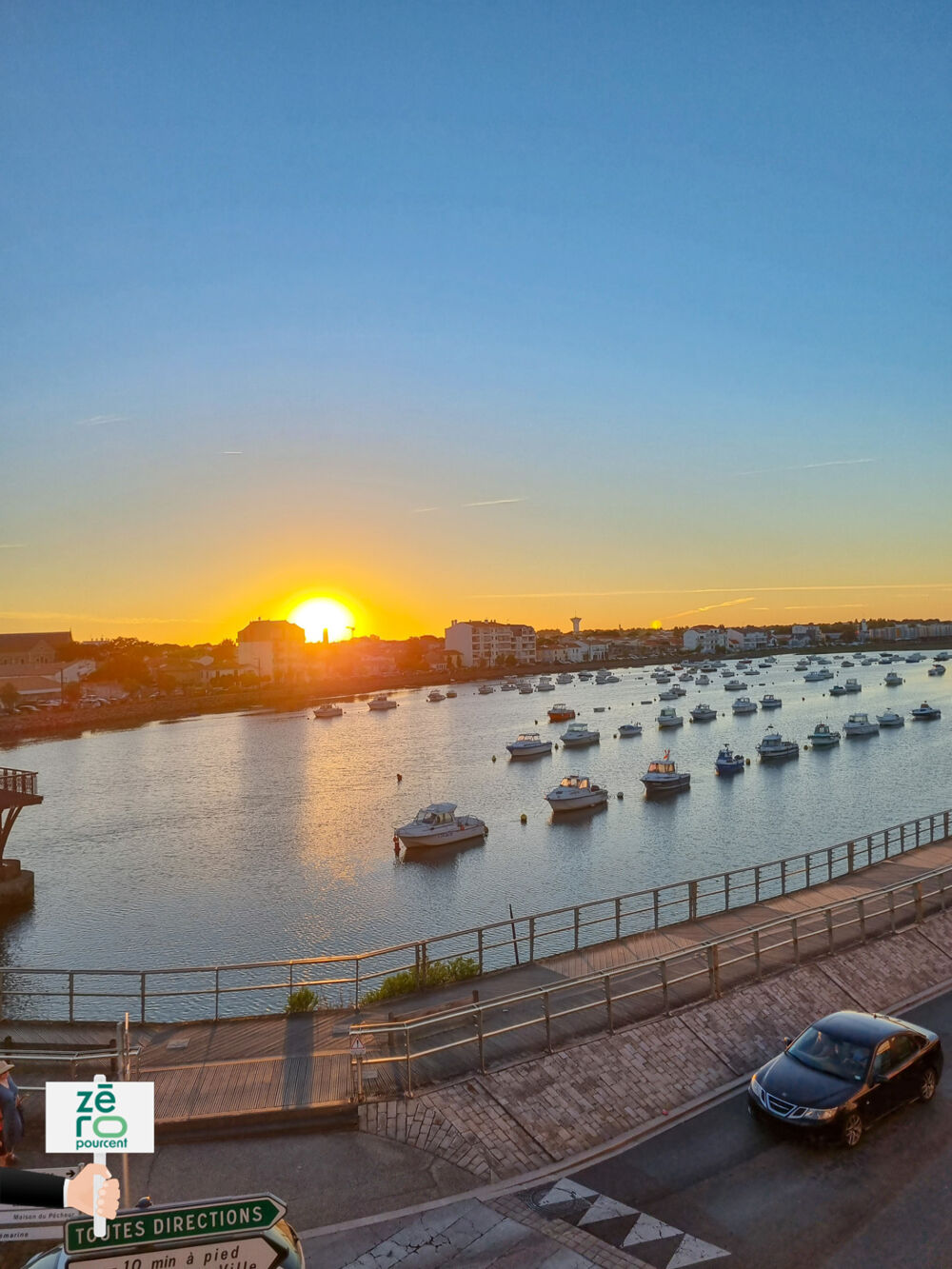 Appartement dexception à Saint-Gilles-Croix-de-Vie Vue port, dernier étage et cadre de vie unique