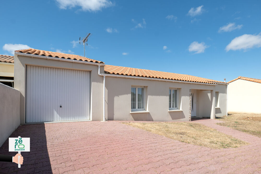 Maison 3 chambres avec garage et terrain clos à Mouzeuil-Saint-Martin, entre Fontenay-le-Comte et Luçon