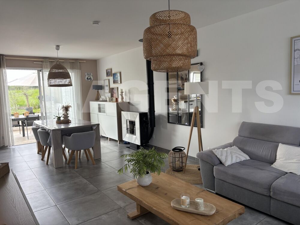 Vente Maison Maison rcente avec grand jardin Bregy