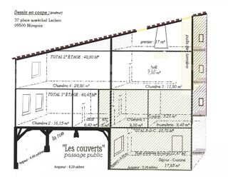  Immeuble  vendre 160 m