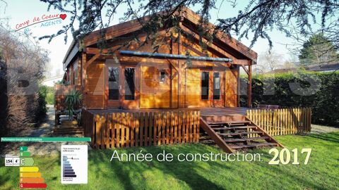   Superbe chalet 2 chambres, au bord de l'eau, dans un domaine priv� et s�curis� Maison - 3 pi�ce(s) - 62 m�