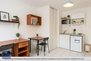  Appartement à louer 1 pièce 17 m²