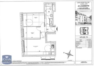  Appartement à louer 3 pièces 57 m²