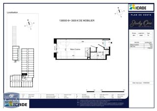  Appartement à louer 1 pièce 18 m²