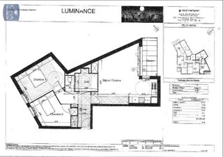  Appartement � louer 3 pi�ces 62 m�