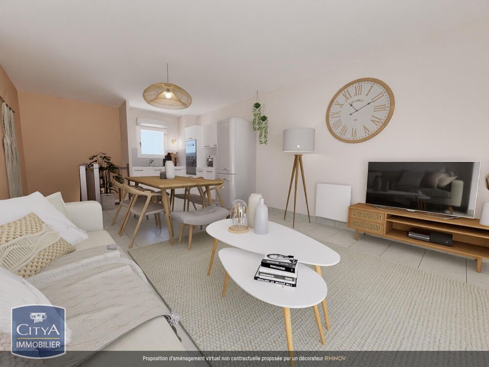 A LOUER sur Avignon, appartement T2 en duplex avec parki....