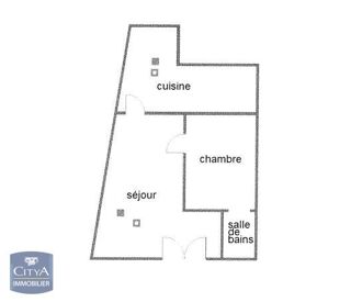  Appartement à louer 2 pièces 50 m²