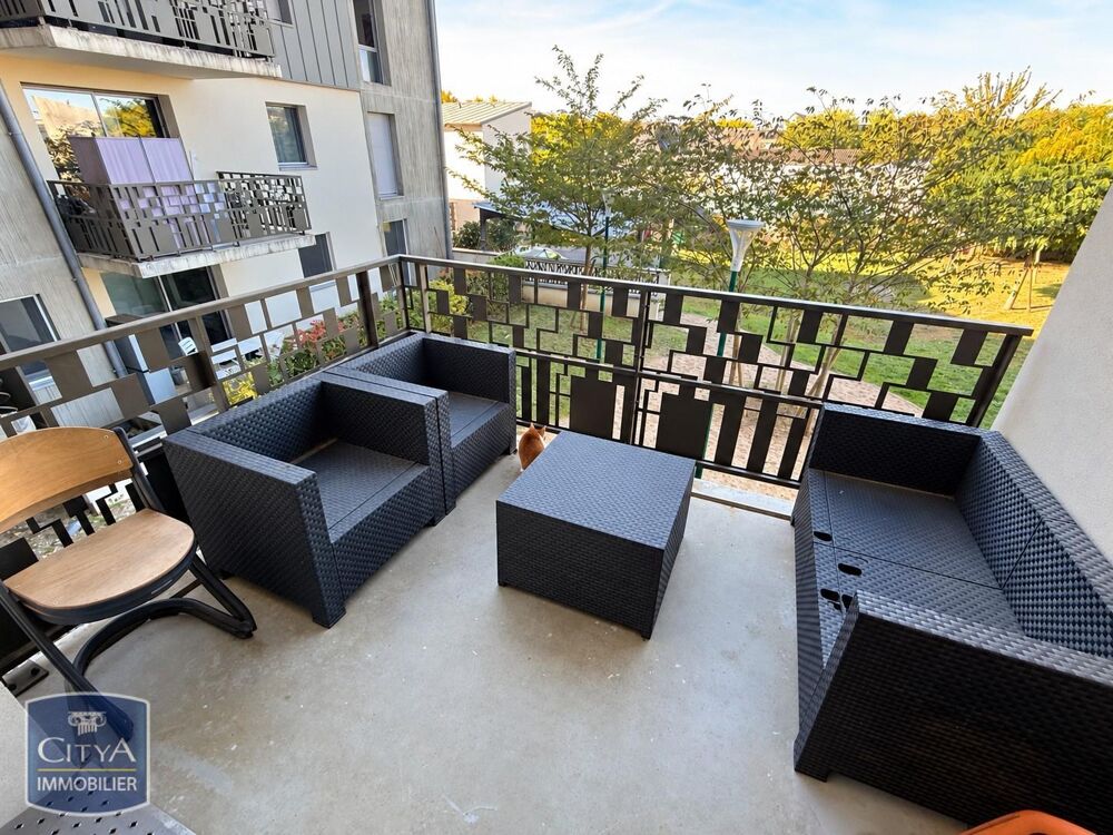 location Appartement - 2 pièce(s) - 46 m² Tours (37100)