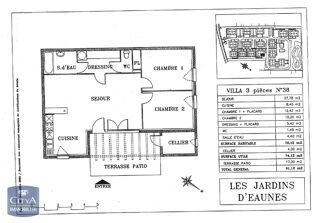  Maison à louer 3 pièces 70 m²
