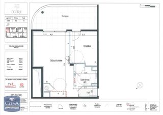  Appartement à louer 2 pièces 50 m²