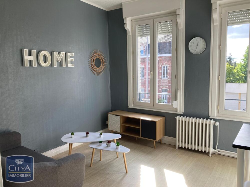 location Appartement - 1 pièce(s) - 27 m² Béthune (62400)