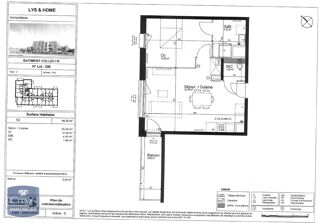  Appartement � louer 2 pi�ces 44 m�