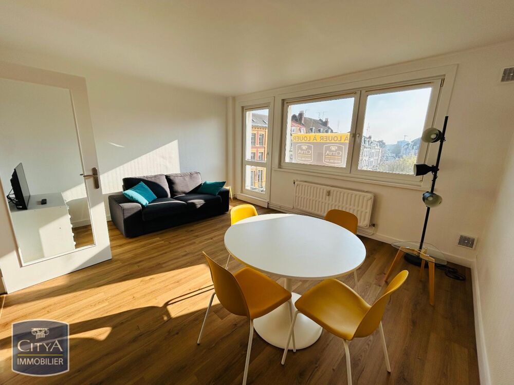 location Appartement - 2 pièce(s) - 46 m² Lille (59000)