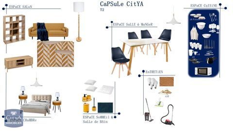  Appartement � louer 2 pi�ces 44 m�