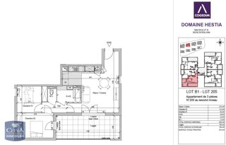  Appartement à louer 3 pièces 62 m²