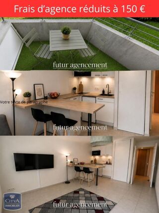  Appartement à louer 1 pièce 24 m²