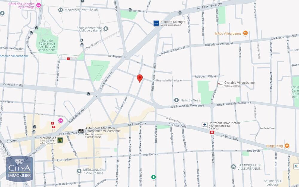 location Parking / Garage Villeurbanne (69100)