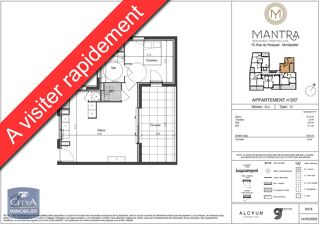  Appartement � louer 2 pi�ces 51 m�