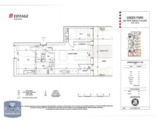  Appartement à louer 3 pièces 65 m²