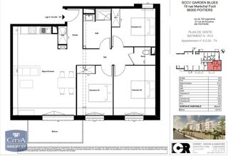  Appartement à louer 4 pièces 83 m²