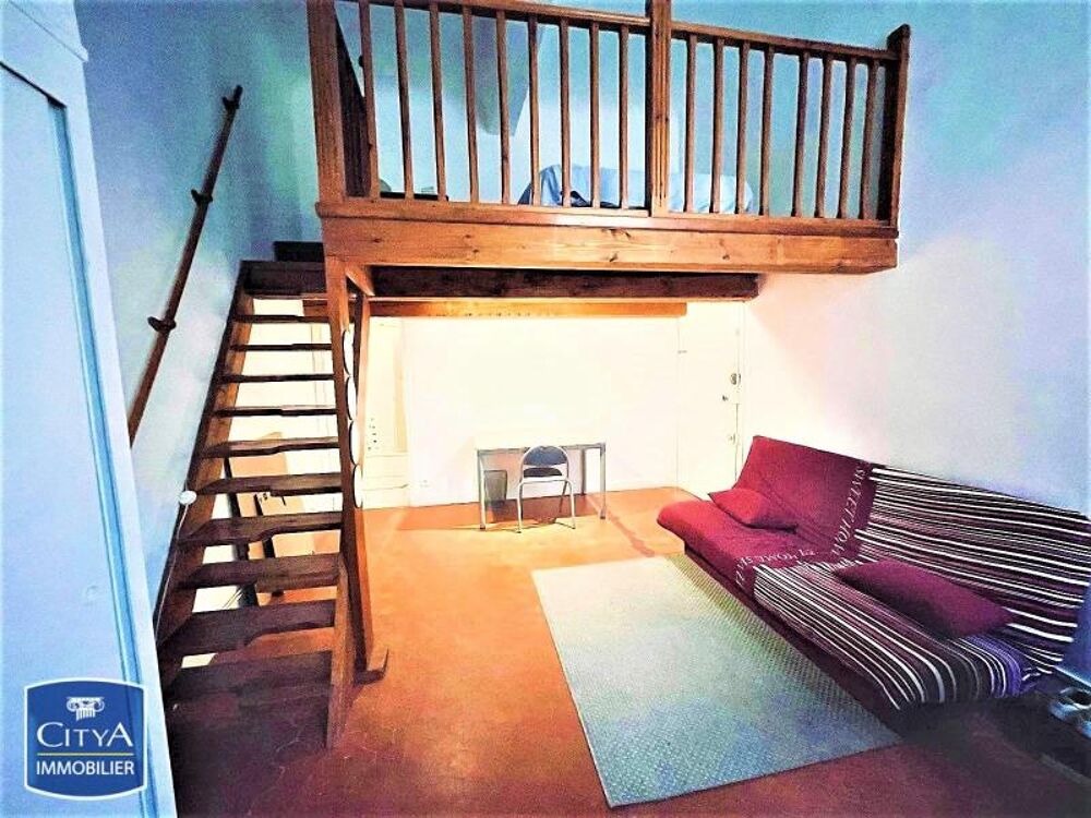 CENTRE VILLE STUDIO MEUBLE AVEC MEZZANINE RUE MANUEL En ....