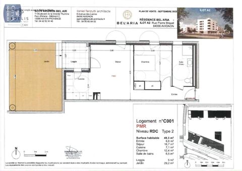  Appartement � louer 2 pi�ces 49 m�