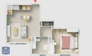 location Appartement - 2 pièce(s) - 38 m² Ferney-Voltaire (01210)