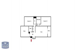  Appartement à louer 3 pièces 66 m²