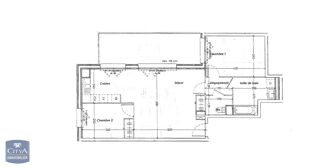  Appartement à louer 3 pièces 66 m²