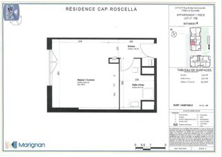  Appartement � louer 1 pi�ce 30 m�
