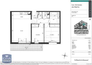  Appartement à louer 3 pièces 68 m²