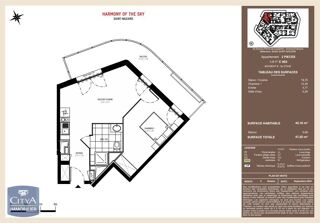  Appartement à louer 2 pièces 42 m²