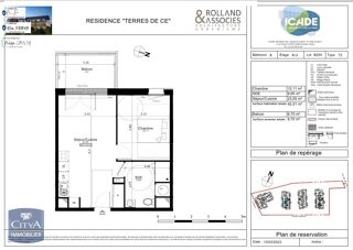  Appartement � louer 2 pi�ces 42 m�