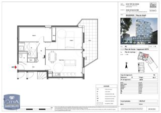  Appartement � louer 3 pi�ces 69 m�