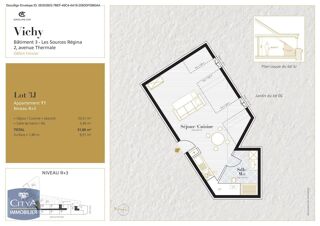  Appartement � louer 1 pi�ce 31 m�