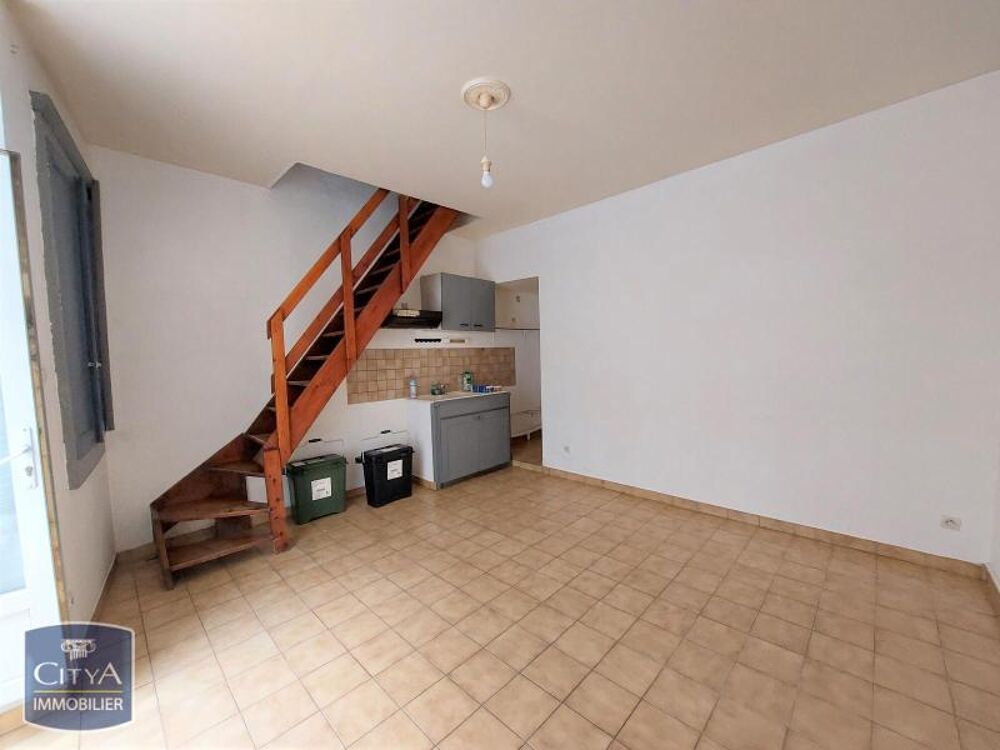 À LOUER : Appartement T2 en duplex situé dans la charman....