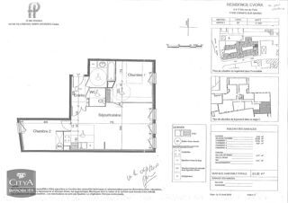  Appartement à louer 3 pièces 62 m²