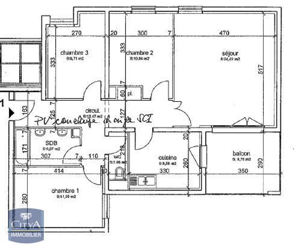 location Appartement - 4 pièce(s) - 85 m² Souffelweyersheim (67460)