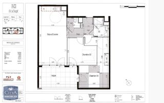  Appartement à louer 3 pièces 68 m²