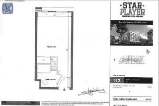  Appartement � louer 1 pi�ce 20 m�