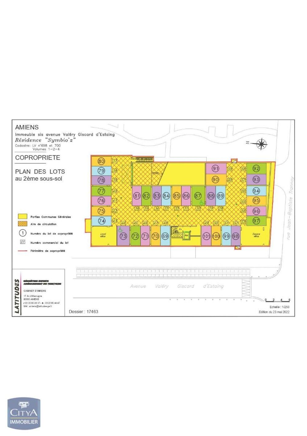 location Parking / Garage Amiens (80090)