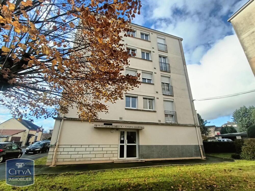 À LOUER : Appartement T3 à Châteauroux, situé dans un qu....