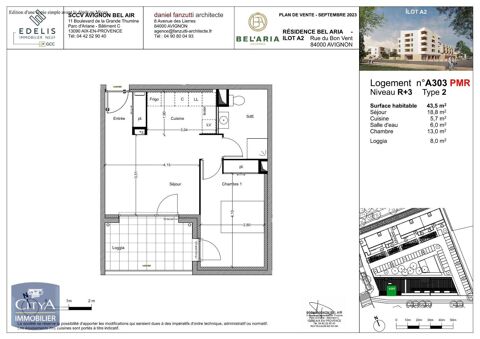  Appartement  louer 2 pices 44 m