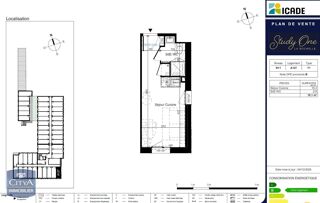  Appartement à louer 1 pièce 18 m²