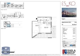  Appartement � louer 2 pi�ces 42 m�
