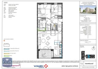  Appartement à louer 3 pièces 71 m²